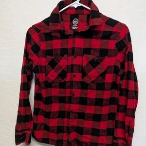 Xlarge kids flannel/wonder nation